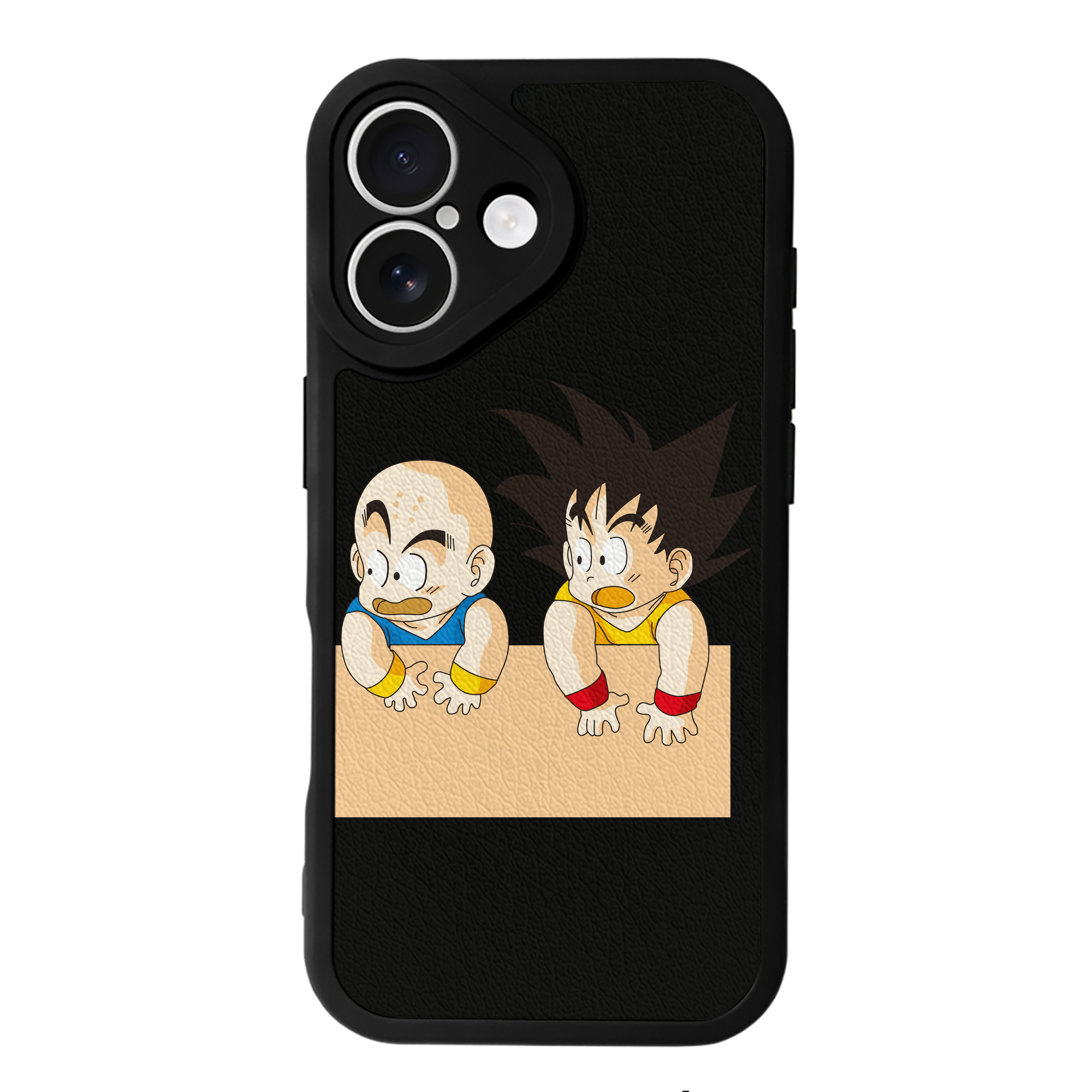 （画像用） ドラゴンボール 孫悟空（そん ごくう）Son Goku カカロット DRAGON BALL Kakarotto 【iPhone 16シリーズ対応】シリコンスマホケース（レザー調） 材質：シリコン
